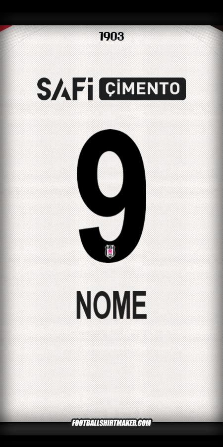Camisa Besiktas JK 2025/2026 -  nome - 9