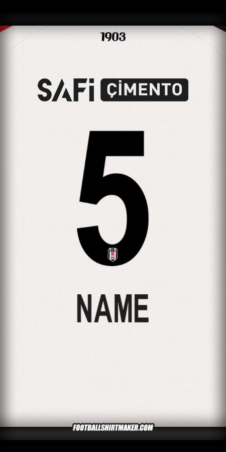Trikot Besiktas JK 2025/2026 -  name - 5