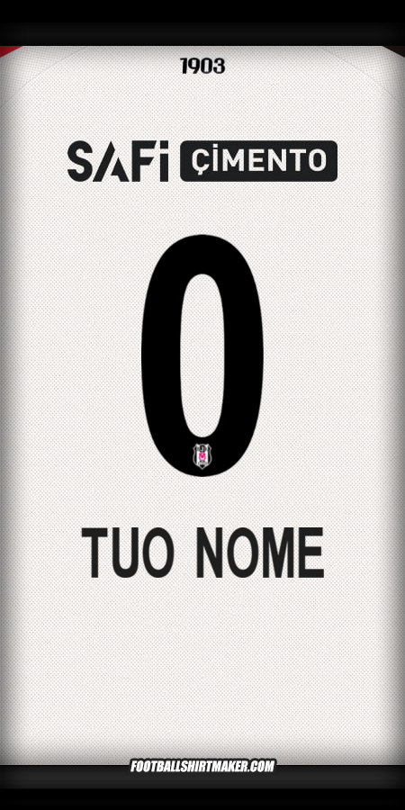 Maglia Besiktas JK 2025/2026 -  tuo nome - 0