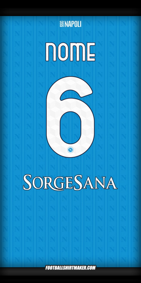 Maglia SSC Napoli 2025/2026 -  nome - 6