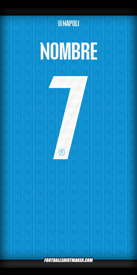 Camiseta SSC Napoli Cup 2025/2026 -  nombre - 7