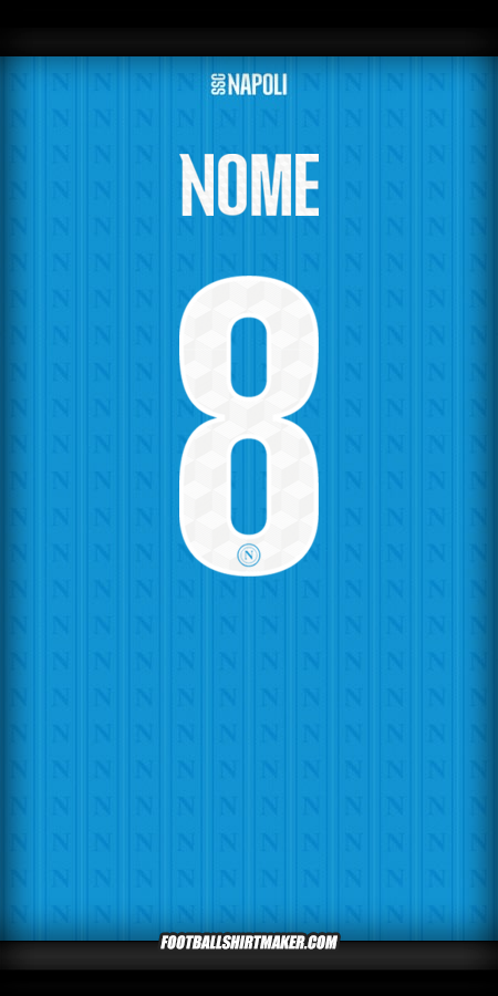 Maglia SSC Napoli Cup 2025/2026 -  nome - 8