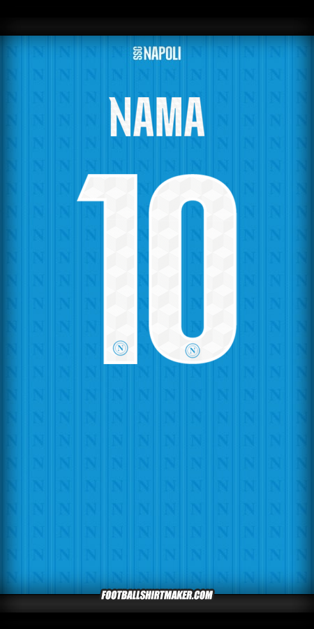 Jersey SSC Napoli Cup 2025/2026 -  nama - 10