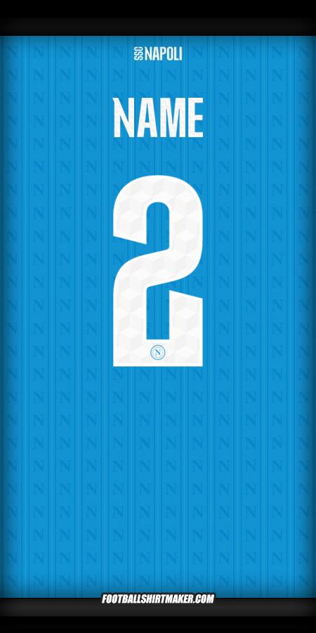 Jersey SSC Napoli Cup 2025/2026 -  name - 2