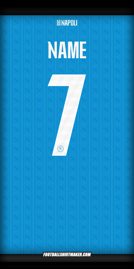 Jersey SSC Napoli Cup 2025/2026 -  name - 7