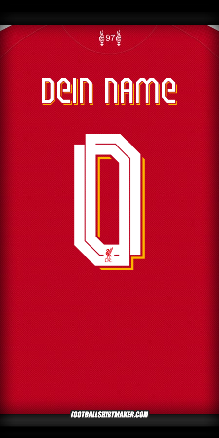 Trikot Liverpool FC Cup 2025/2026 -  dein name - 0