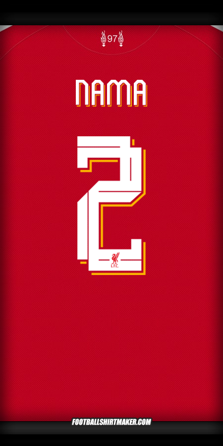 Jersey Liverpool FC Cup 2025/2026 -  nama - 2