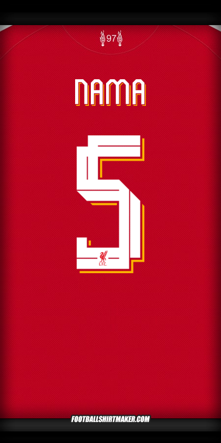 Jersey Liverpool FC Cup 2025/2026 -  nama - 5