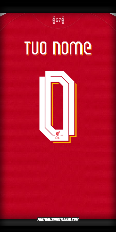 Maglia Liverpool FC 2025/2026 Cup -  tuo nome - 0
