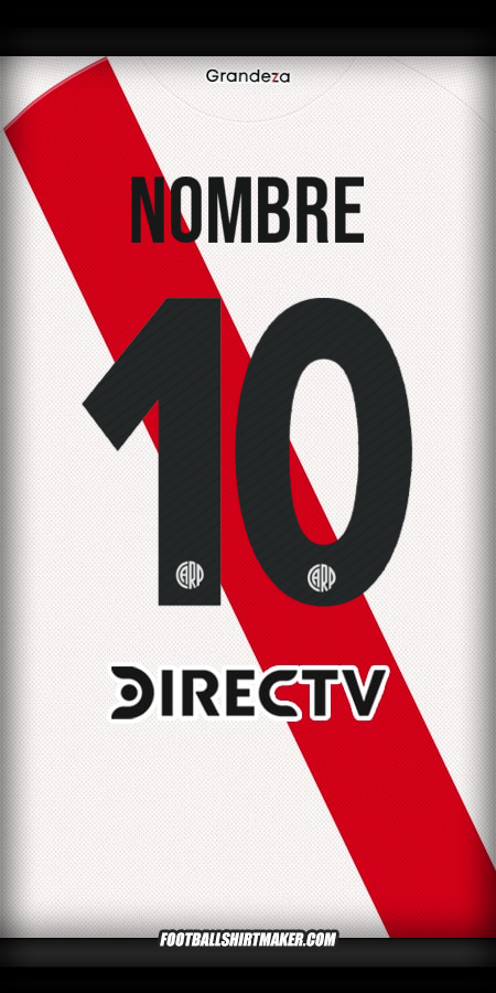 Jersey River Plate 2025/2026 -  nombre - 10