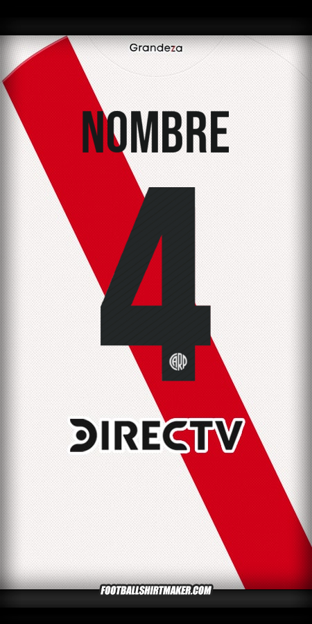 Camiseta River Plate 2025/2026 -  nombre - 4