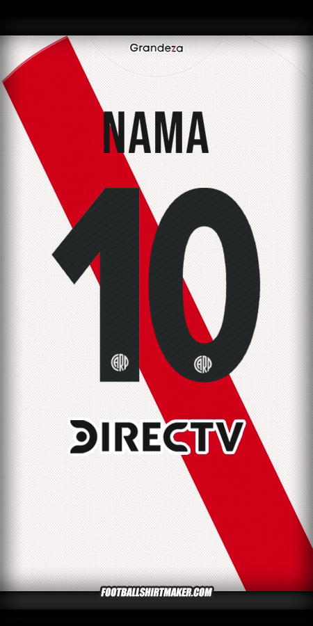 Jersey River Plate 2025/2026 -  nama - 10