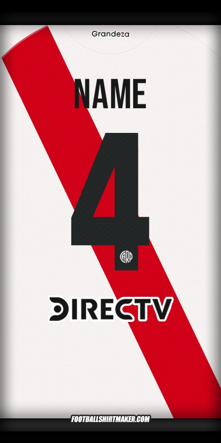 Shirt River Plate 2025/2026 -  name - 4