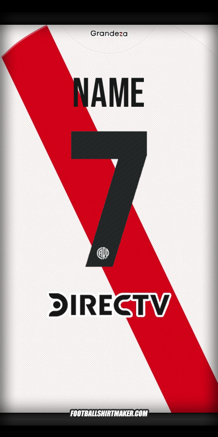Shirt River Plate 2025/2026 -  name - 7