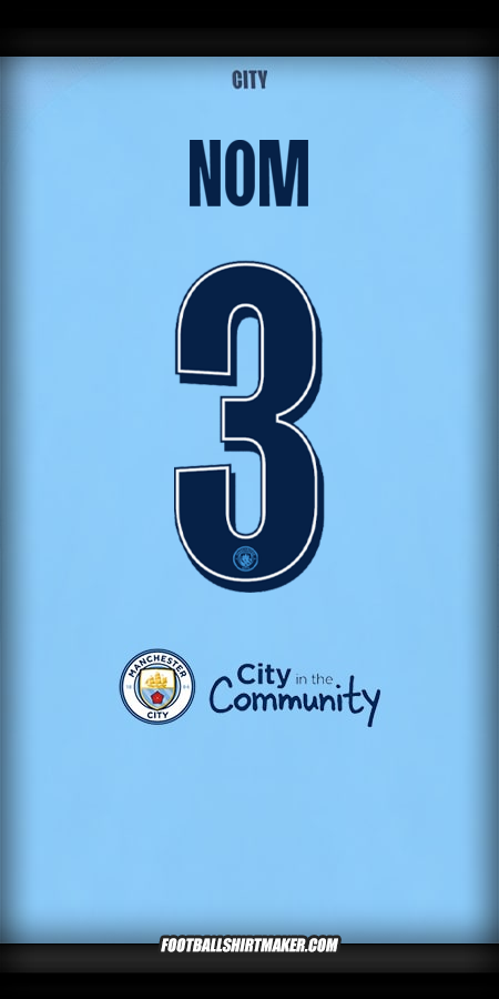 Maillot Manchester City Cup 2025/2026 -  nom - 3