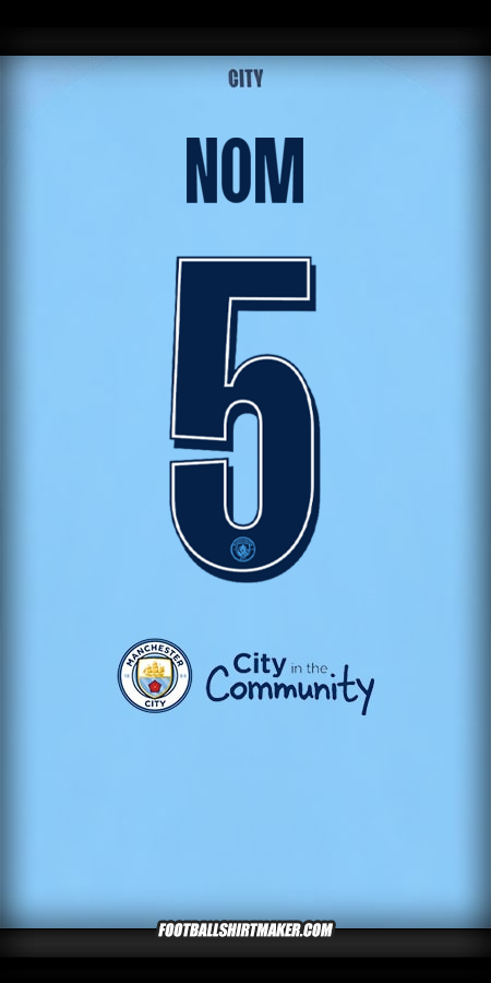 Maillot Manchester City Cup 2025/2026 -  nom - 5