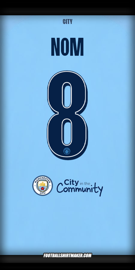 Maillot Manchester City Cup 2025/2026 -  nom - 8