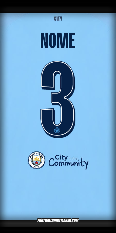 Maglia Manchester City Cup 2025/2026 -  nome - 3