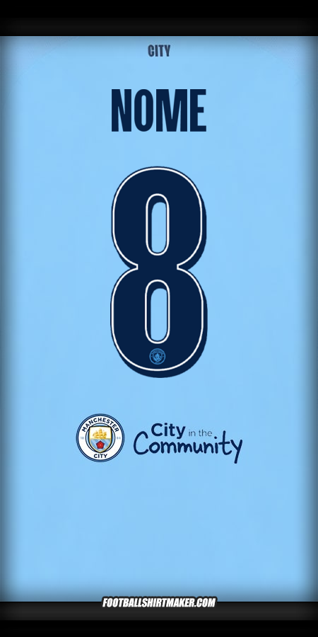 Camisa Manchester City Cup 2025/2026 -  nome - 8