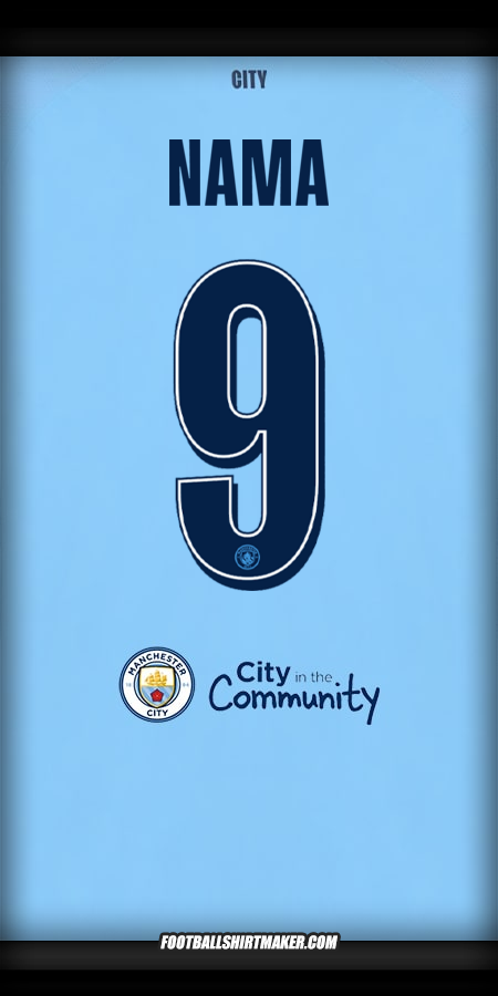 Jersey Manchester City Cup 2025/2026 -  nama - 9