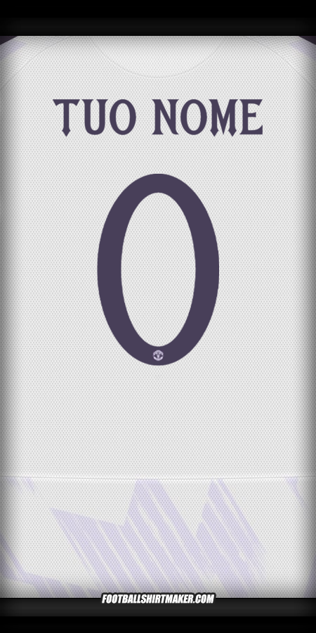 Maglia Manchester United 2025/2026 Cup II -  tuo nome - 0