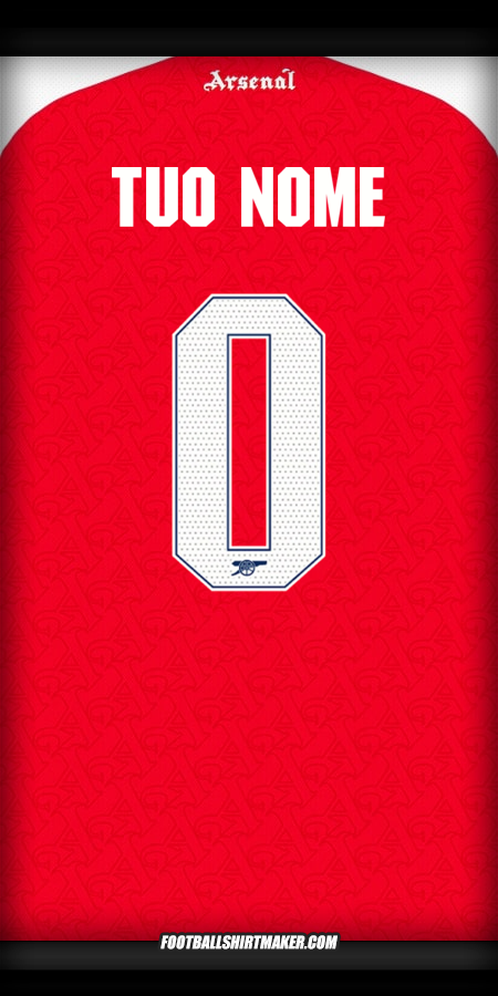 Maglia Arsenal 2025/2026 Cup -  tuo nome - 0