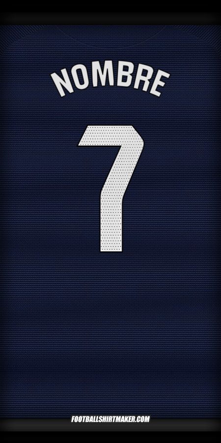 Jersey Real Madrid CF 2025/2026 Visita -  nombre - 7