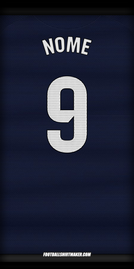 Maglia Real Madrid CF 2025/2026 Seconda -  nome - 9