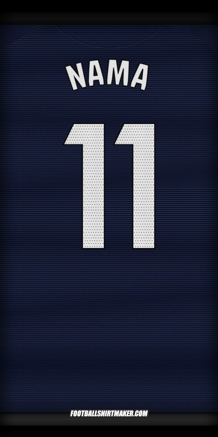 Jersey Real Madrid CF 2025/2026 Alternatif -  nama - 11