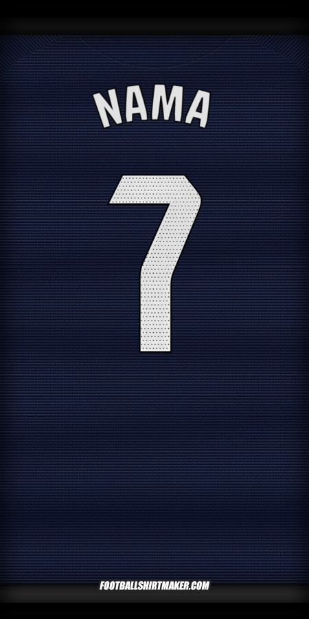 Jersey Real Madrid CF 2025/2026 Alternatif -  nama - 7