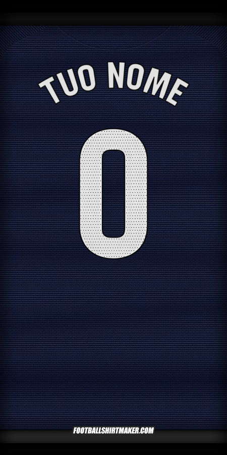 Maglia Real Madrid CF 2025/2026 Seconda -  tuo nome - 0