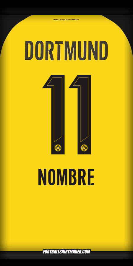 Camiseta Borussia Dortmund 2025/2026 -  nombre - 11