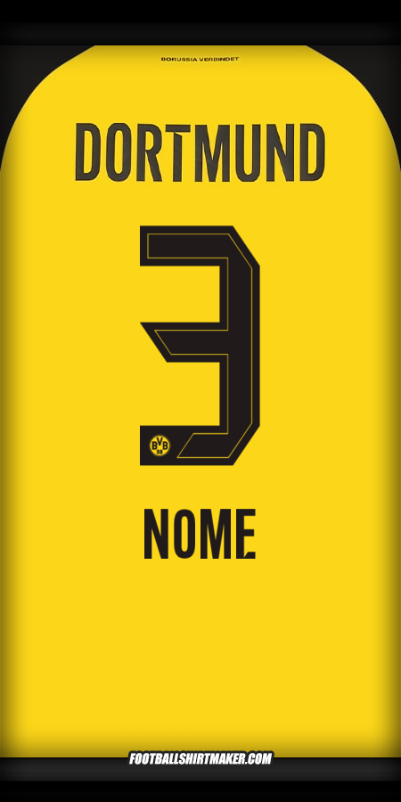 Maglia Borussia Dortmund 2025/2026 -  nome - 3