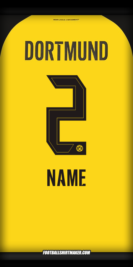 Trikot Borussia Dortmund 2025/2026 -  name - 2