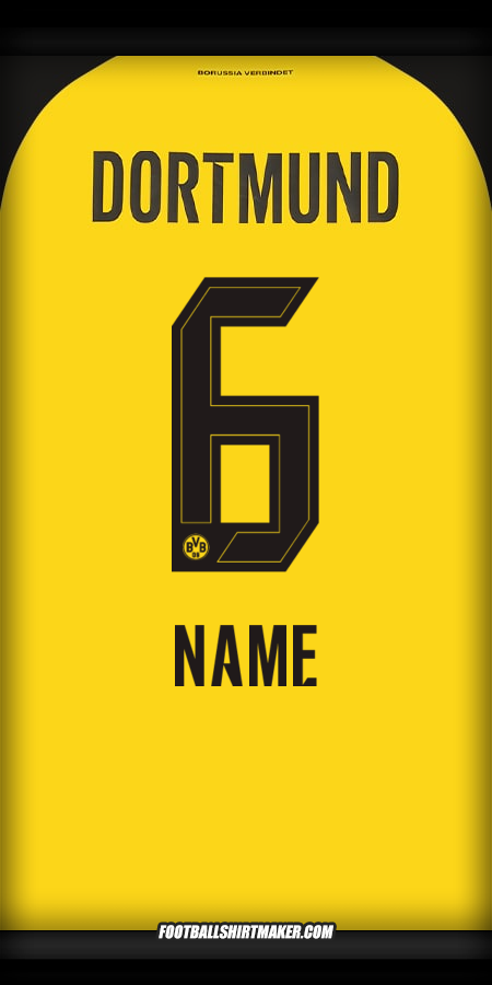 Trikot Borussia Dortmund 2025/2026 -  name - 6
