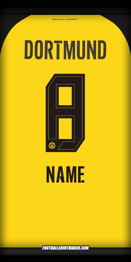 Trikot Borussia Dortmund 2025/2026 -  name - 8