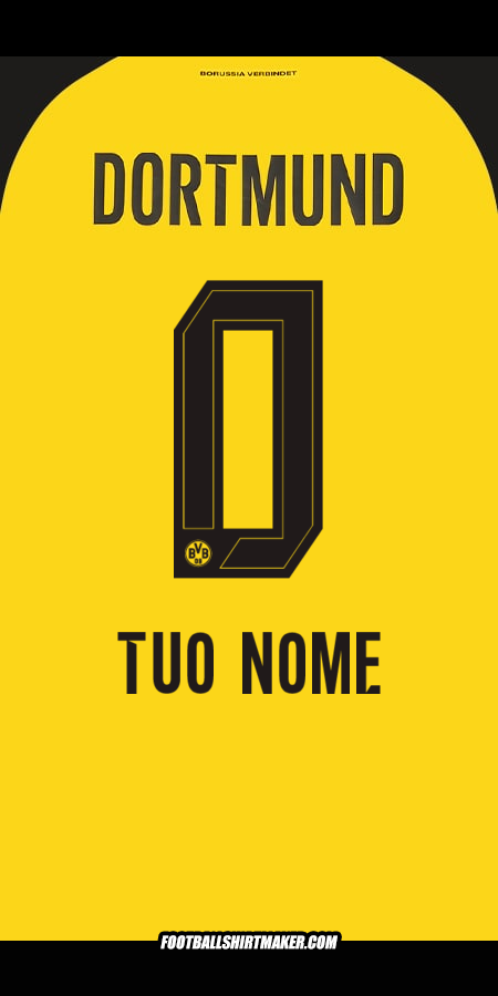 Maglia Borussia Dortmund 2025/2026 -  tuo nome - 0
