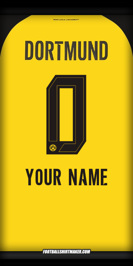 Shirt Borussia Dortmund 2025/2026 -  your name - 0