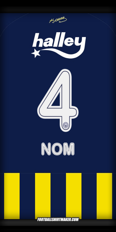 Maillot Fenerbahce SK 2025/2026 -  nom - 4