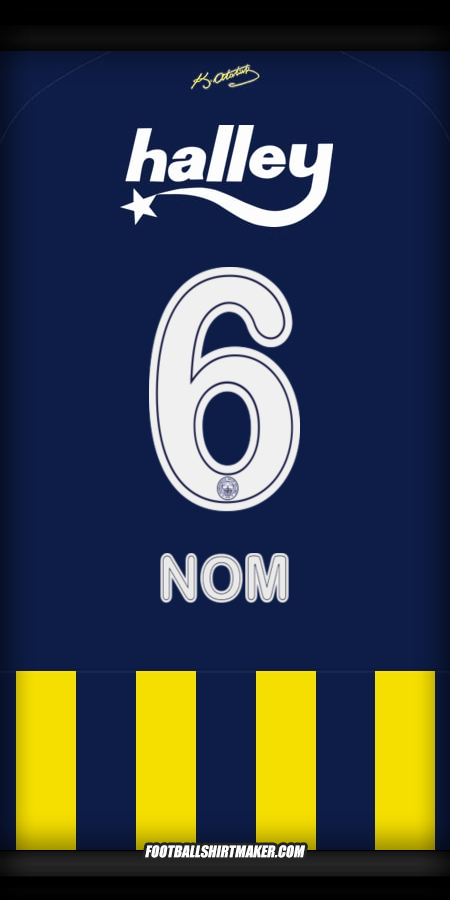 Maillot Fenerbahce SK 2025/2026 -  nom - 6