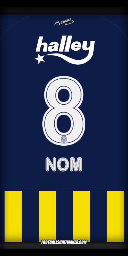 Maillot Fenerbahce SK 2025/2026 -  nom - 8