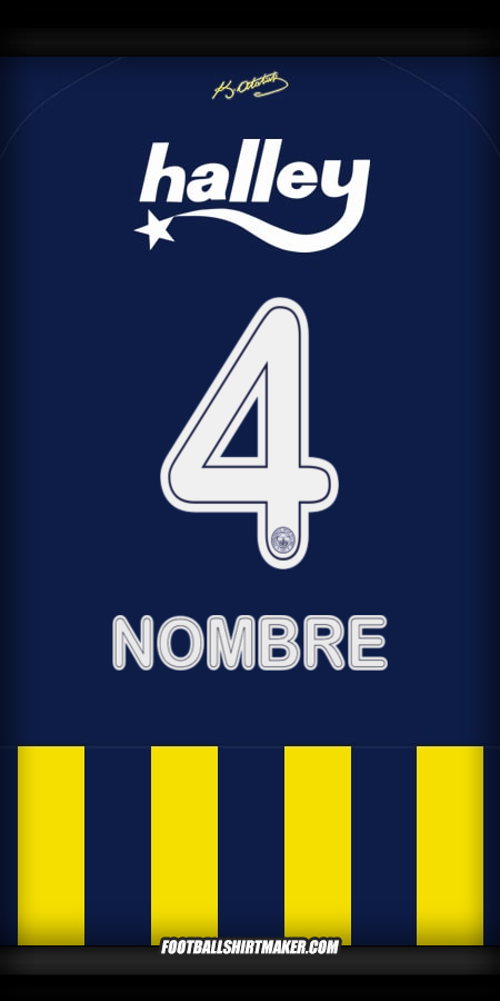 Jersey Fenerbahce SK 2025/2026 -  nombre - 4