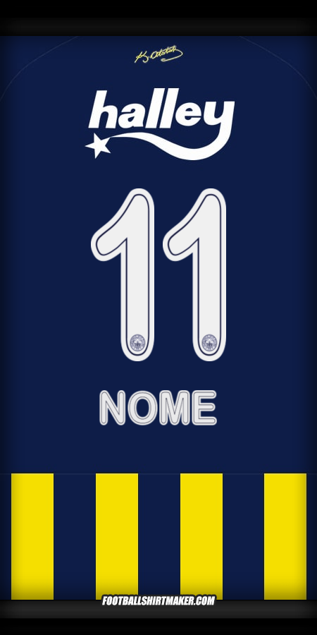 Camisa Fenerbahce SK 2025/2026 -  nome - 11