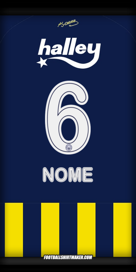 Maglia Fenerbahce SK 2025/2026 -  nome - 6
