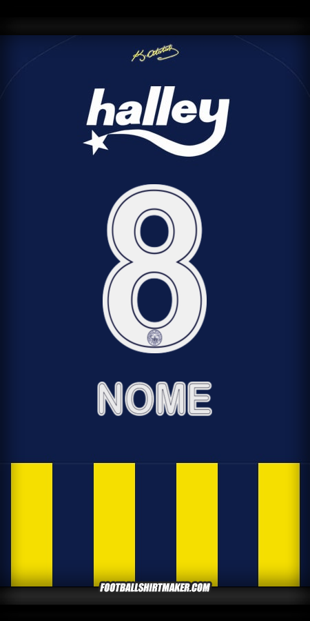 Maglia Fenerbahce SK 2025/2026 -  nome - 8