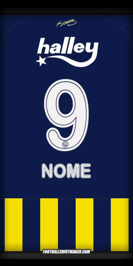 Maglia Fenerbahce SK 2025/2026 -  nome - 9