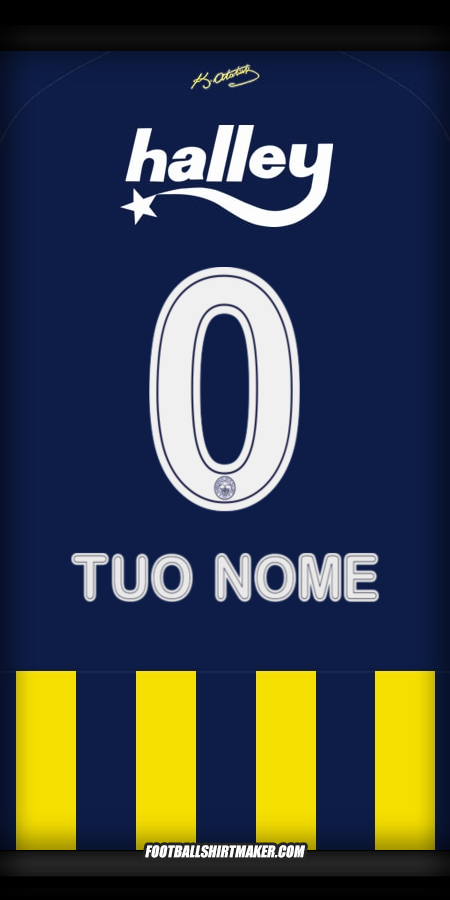 Maglia Fenerbahce SK 2025/2026 -  tuo nome - 0