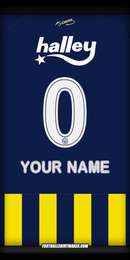 Shirt Fenerbahce SK 2025/2026 -  your name - 0