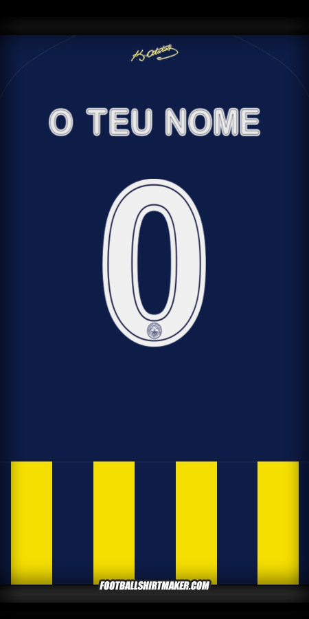 Camisola Fenerbahce SK Cup 2025/2026 -  o teu nome - 0