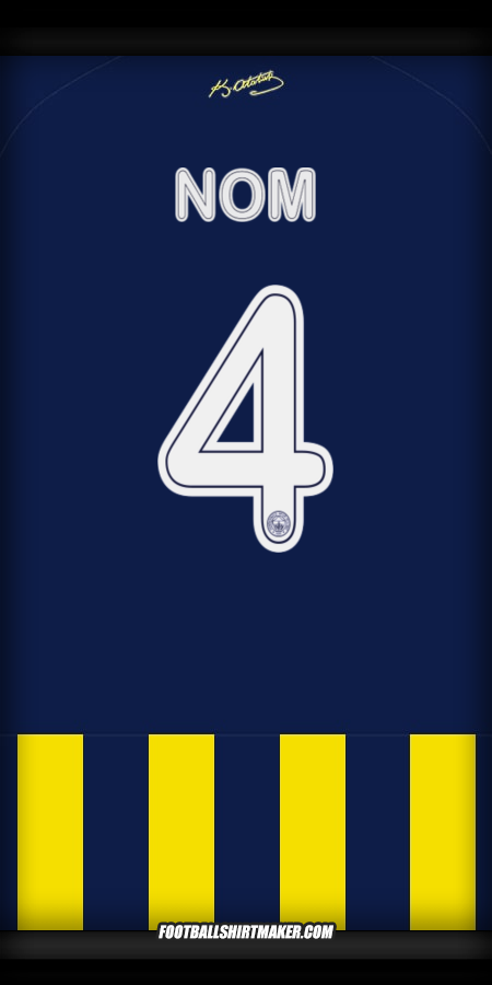 Maillot Fenerbahce SK Cup 2025/2026 -  nom - 4